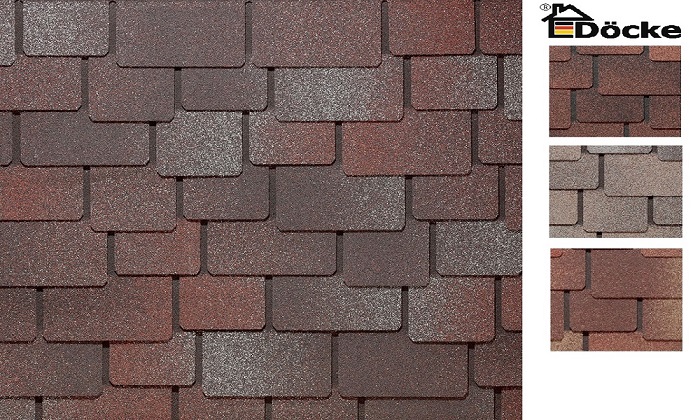 Битумная черепица в Бобруйске мягкая кровля DOCKE